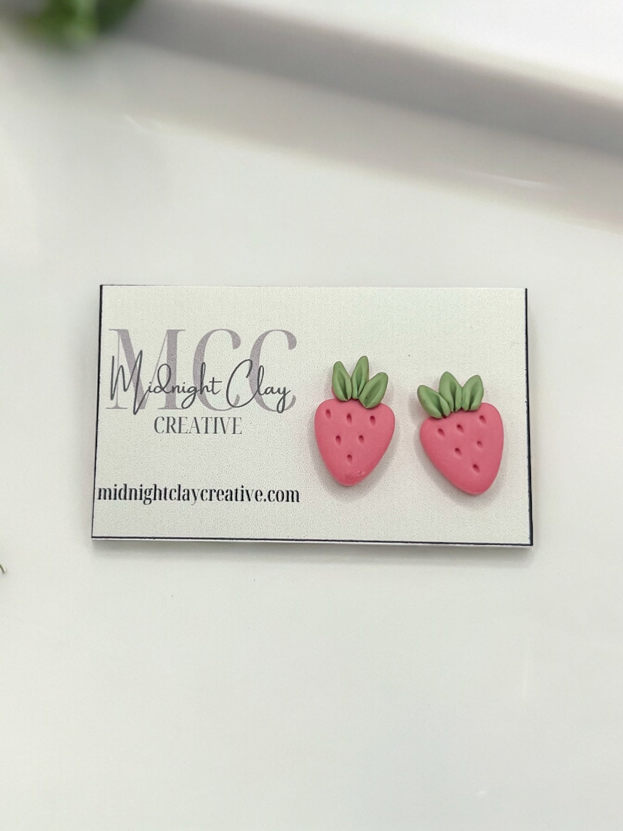 Strawberry Studs